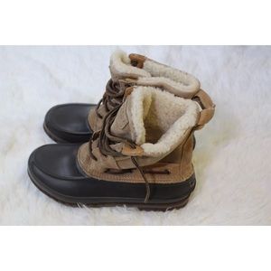 sperry shearling boots